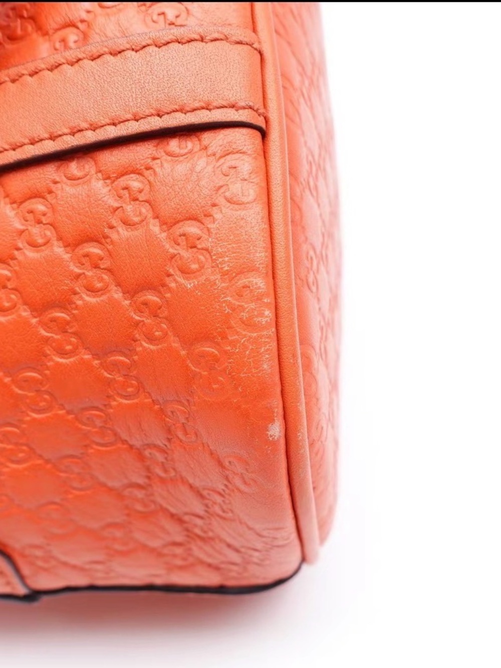 Gucci Orange Microguccissima Dome - Picture 6 of 8